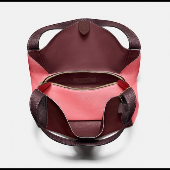 COACH HADLEY HOBO HANDBAG IN COLORBLOCK - Picture 4 of 9